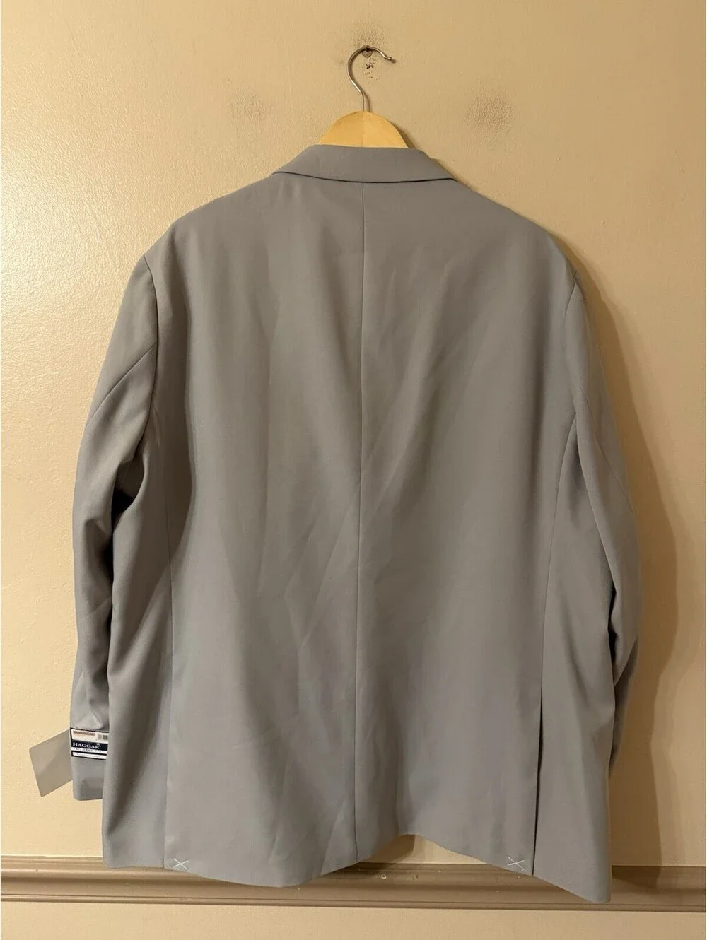 Haggar Active Series Tailored Fit Blazer Men’s Size 54R Light Grey
